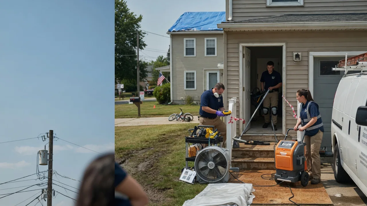 Water Damage Repair in Amanda, OH near me